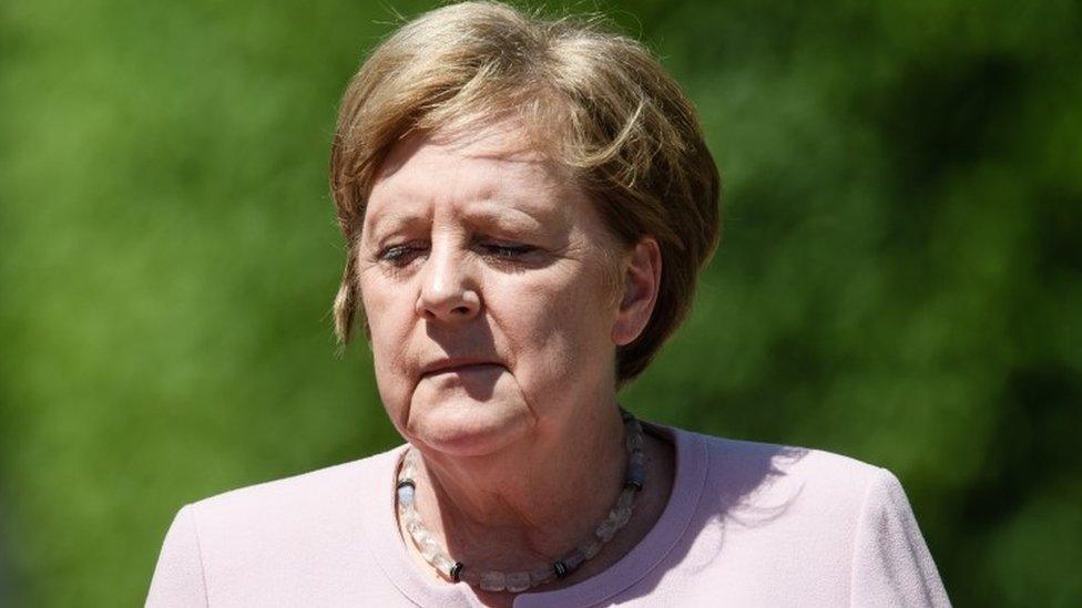 German Chancellor Angela Merkel in Berlin. Photo: 18 June 2019