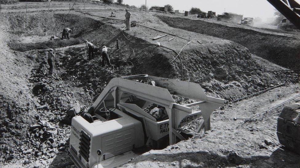 Bridge construction 1959