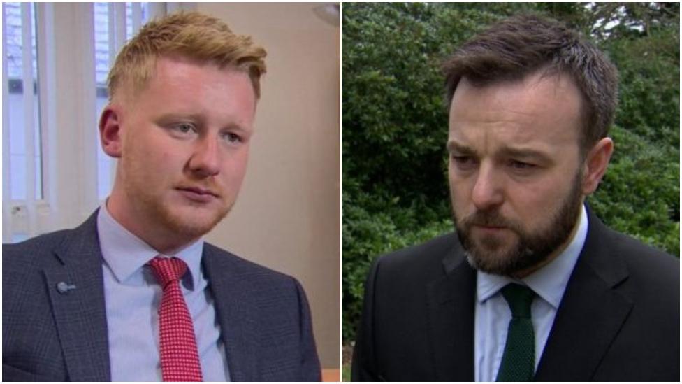 Daniel McCrossan and Colum Eastwood