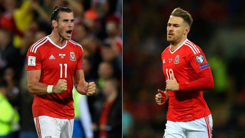 garwth bale ac aaron ramsey