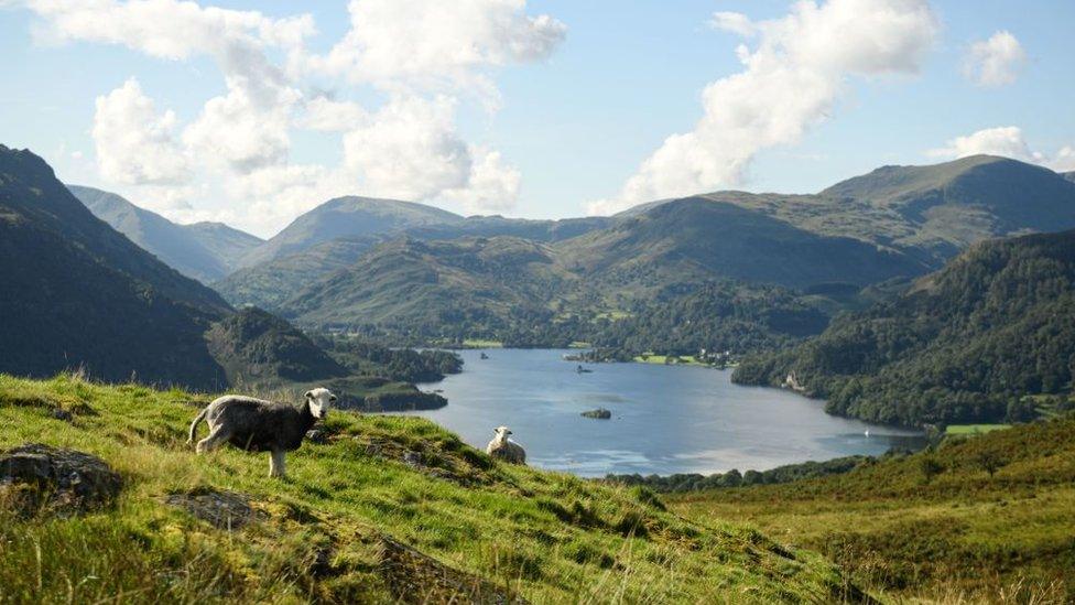 Ullswater in the Eden Valley