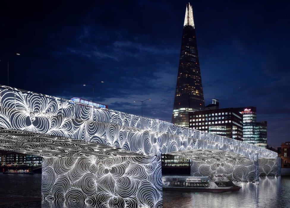 Design for Illuminated River project