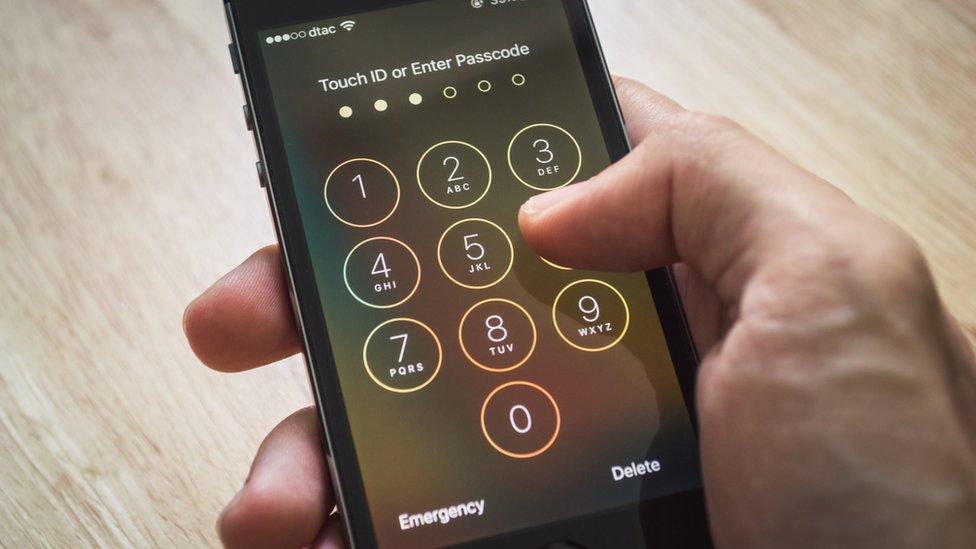 The iPhone offers end-to-end encryption, a secure form of communication