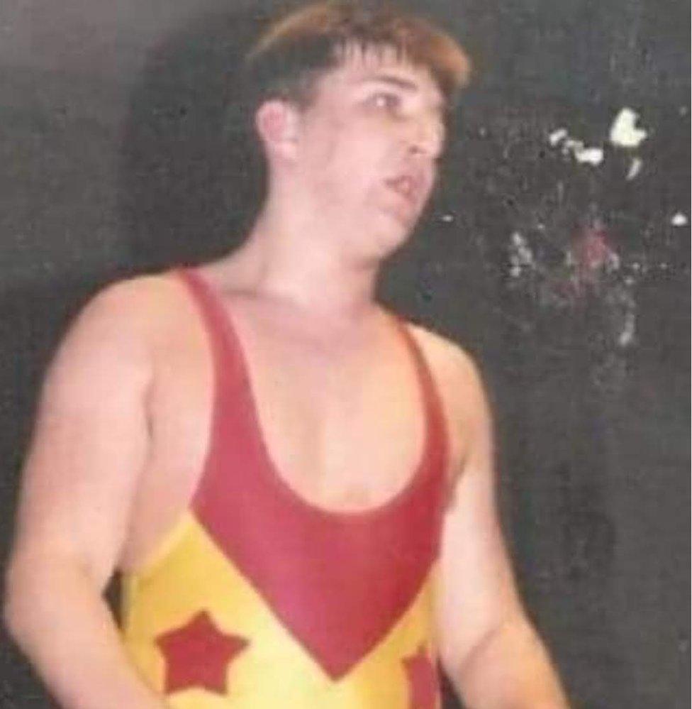 Pete Bainbridge as a teenager