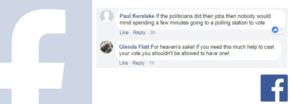 Facebook comments