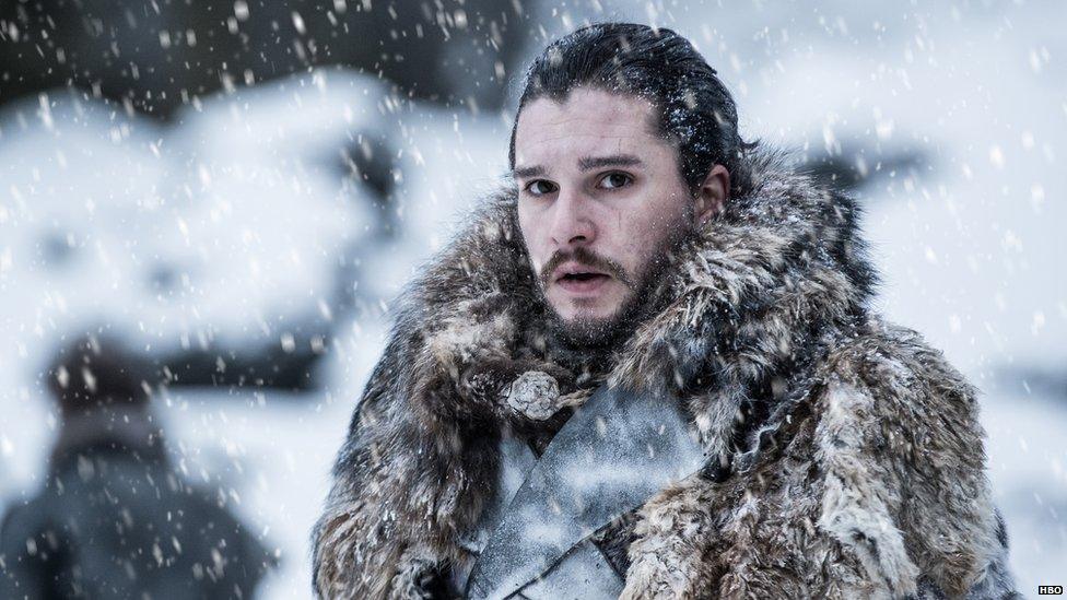 Kit Harington as Jon Snow in Game of Thrones