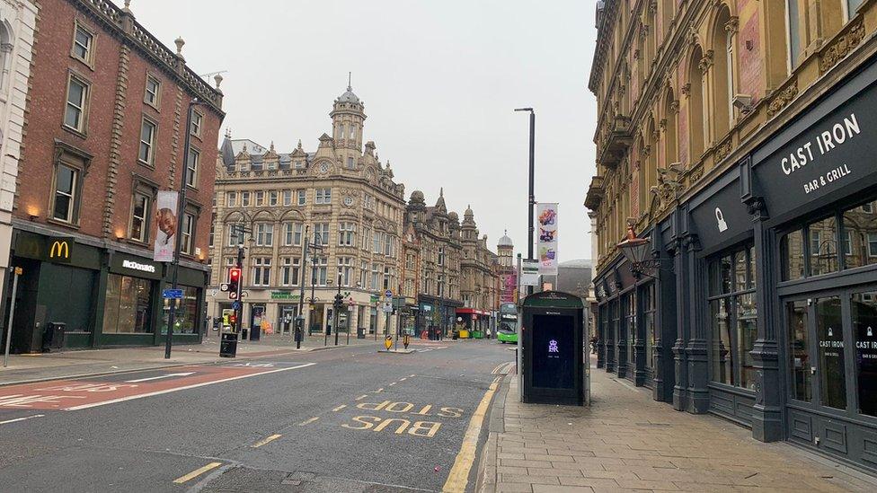 Boar Lane in Leeds