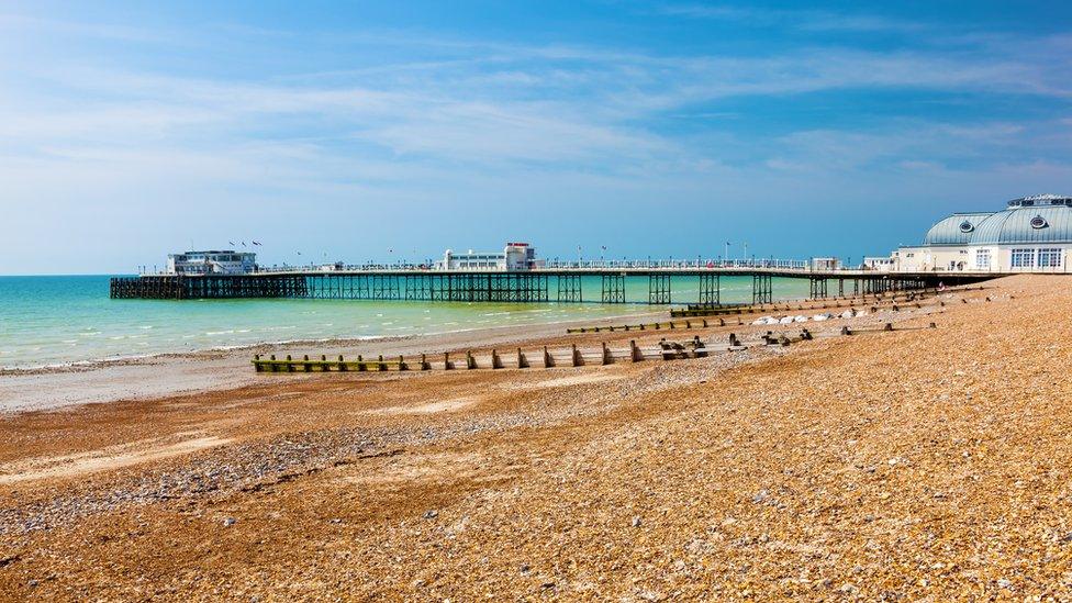 A bright day at Worthing