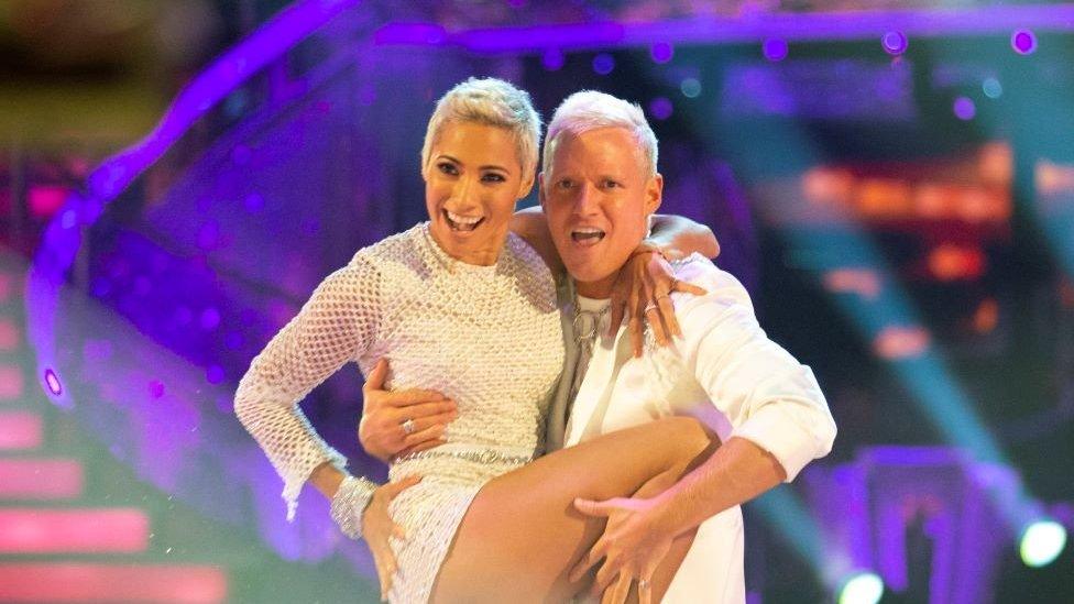 Jamie Laing and Karen Hauer