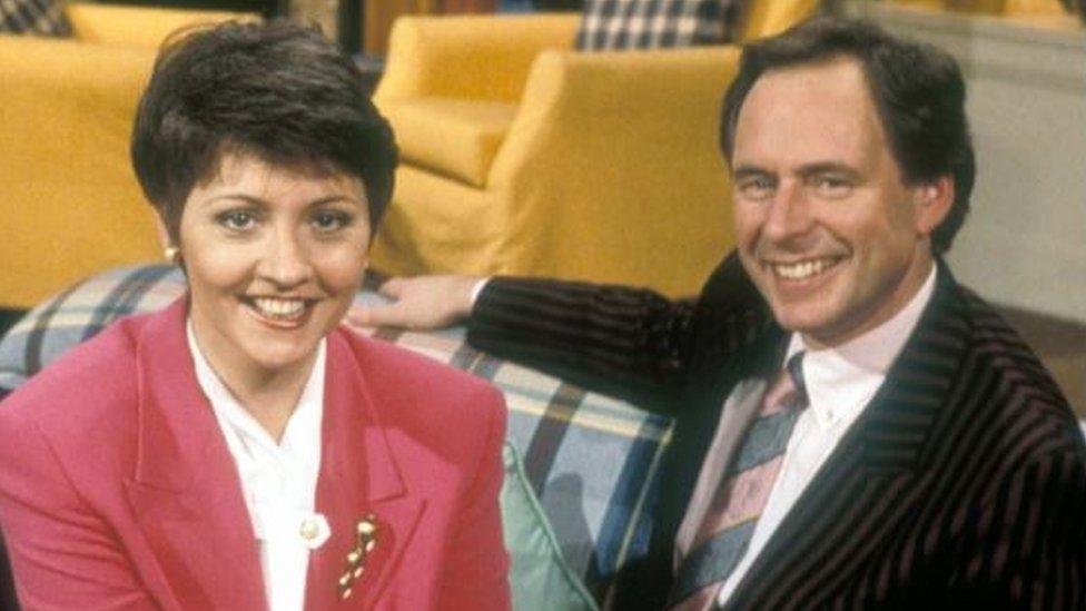 Anne Diamond and Nick Owen