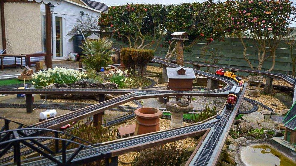 The model railway up close