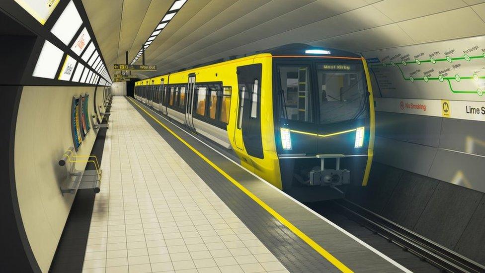 Merseyrail train