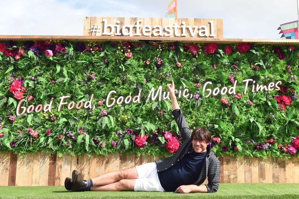 Alex James at The Big Feastival