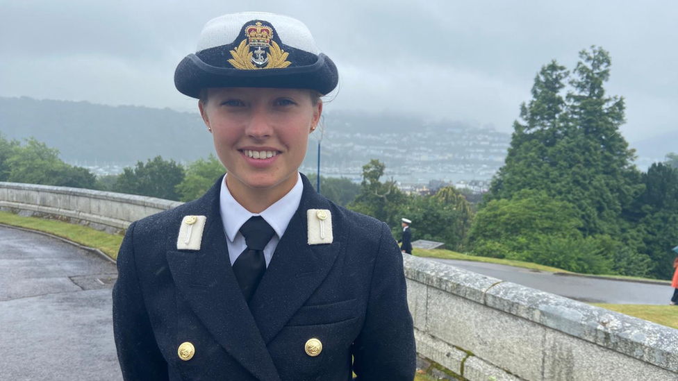 Lizzie Galloway in uniform