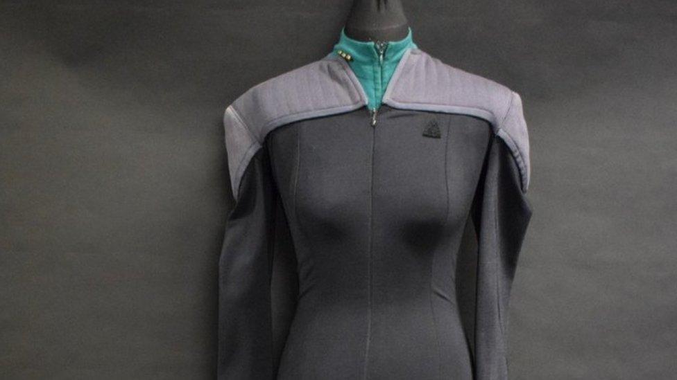 Starfleet Uniform worn by Dr Beverley Crusher in Star Trek: Nemesis