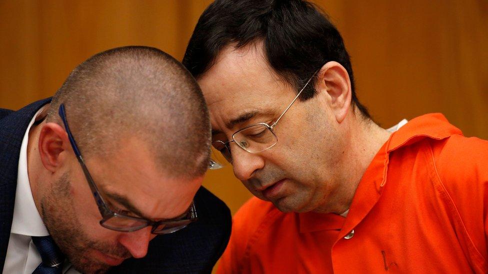 Larry Nassar in court