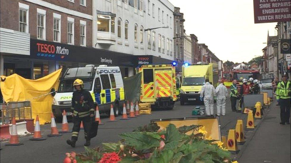 Police in Salisbury