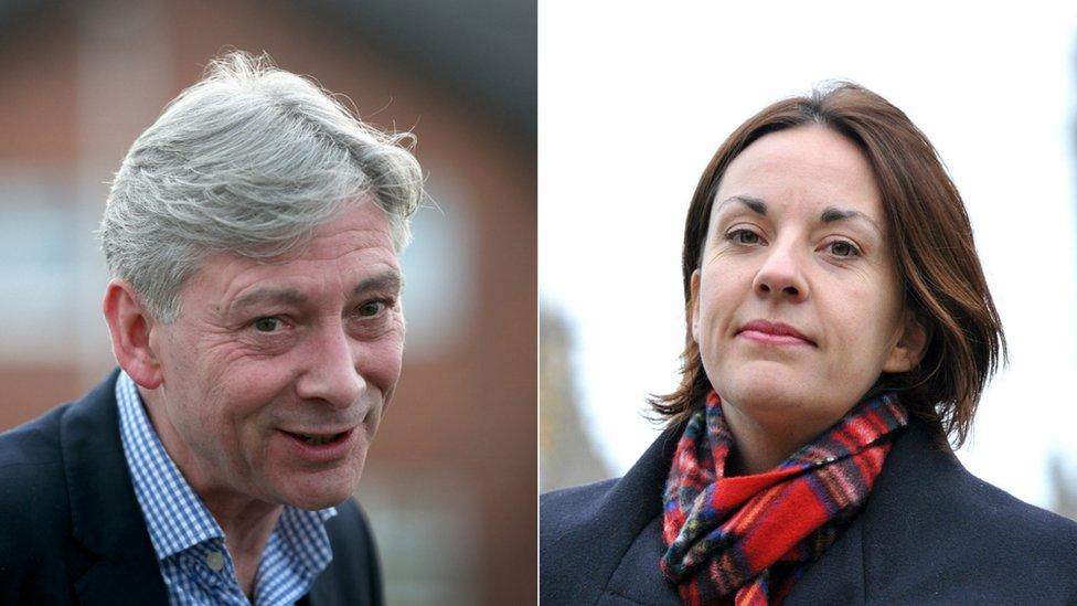 Richard Leonard and Kezia Dugdale