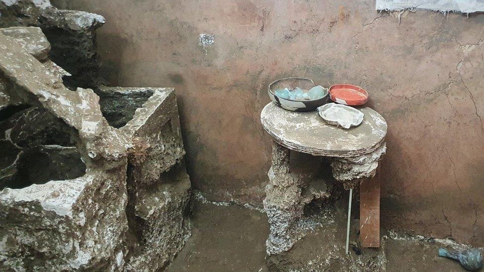 Room in a house in Pompeii