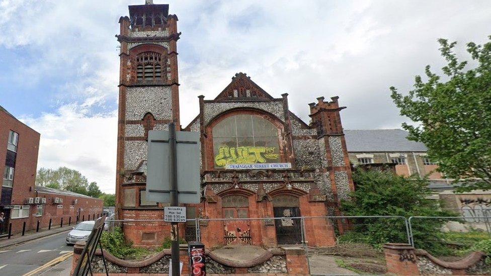 Trafalgar Street Church on Beverley Road