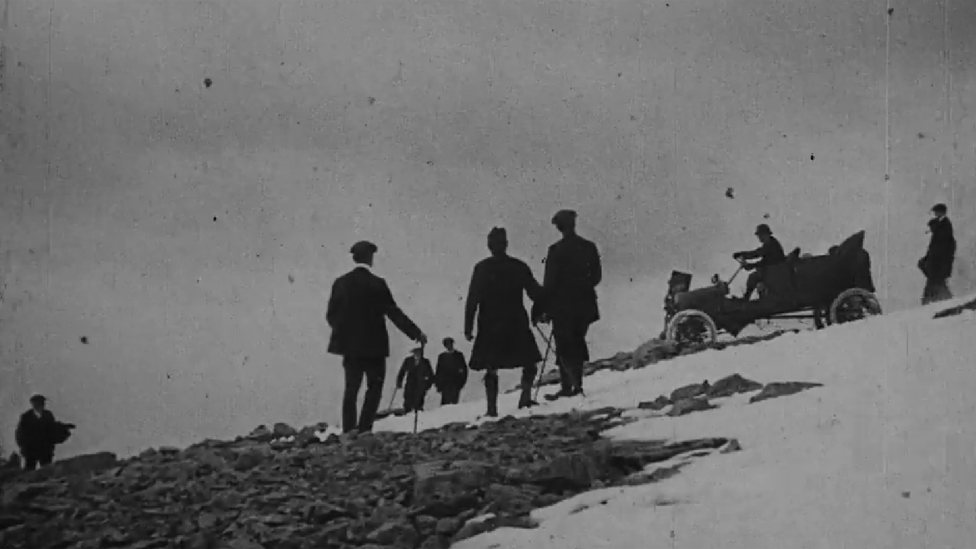 Model T on Ben Nevis in 1911