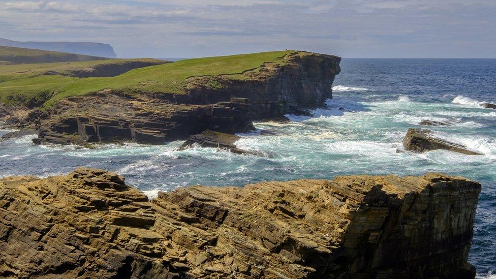 Orkney coast