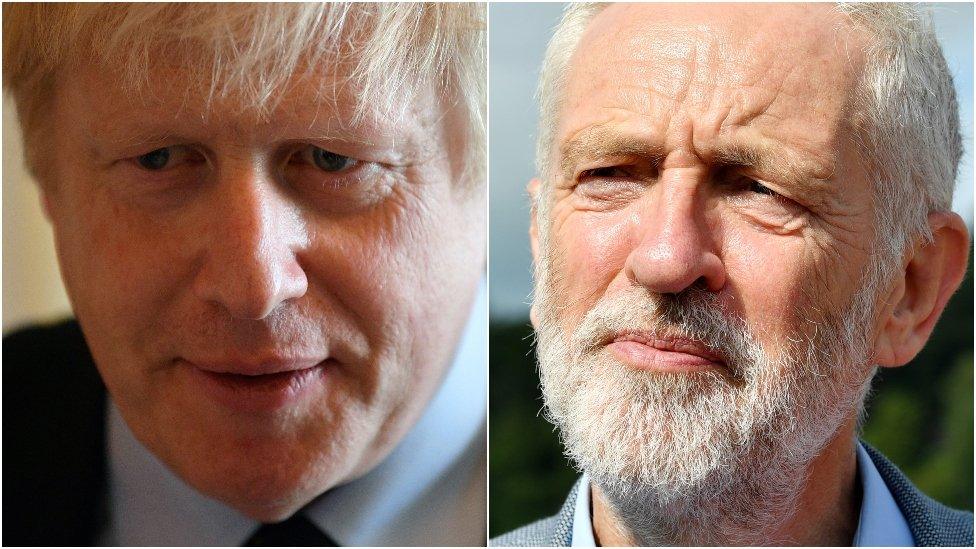 Prime-Minster-Boris-Johnson-and-labour-leader-jeremy-corbyn.