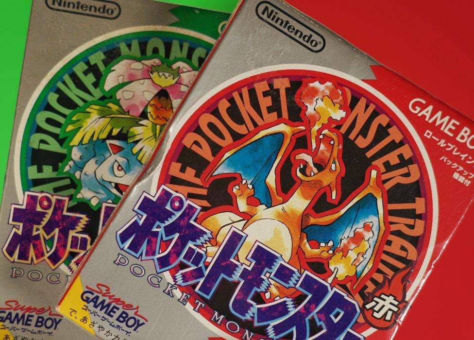 Game boy Pokemon games