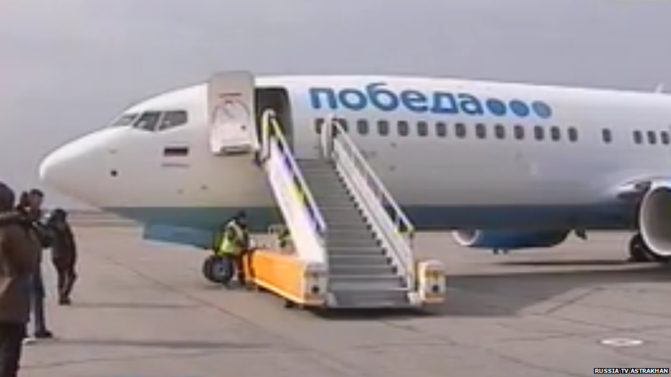 A Pobeda plane