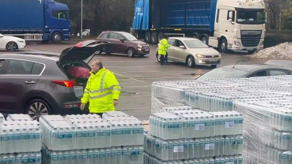 Bottled water station in Tunbridge Wells