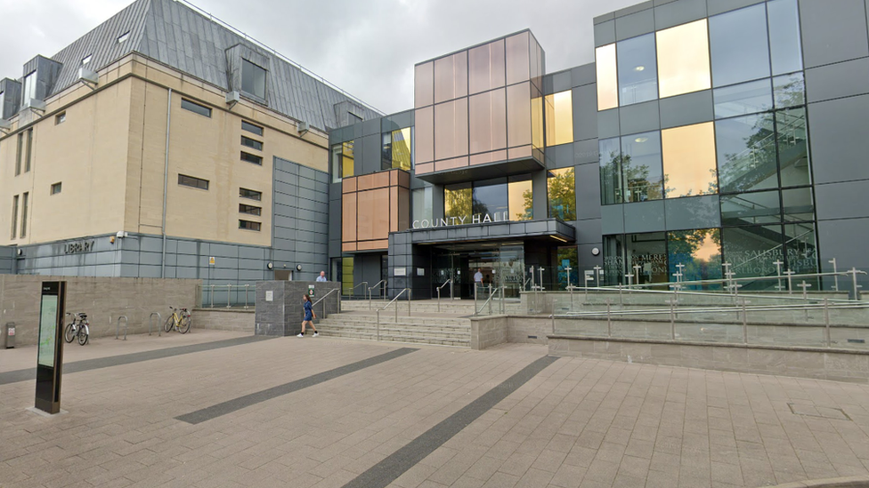 Wiltshire Council building exterior during the day