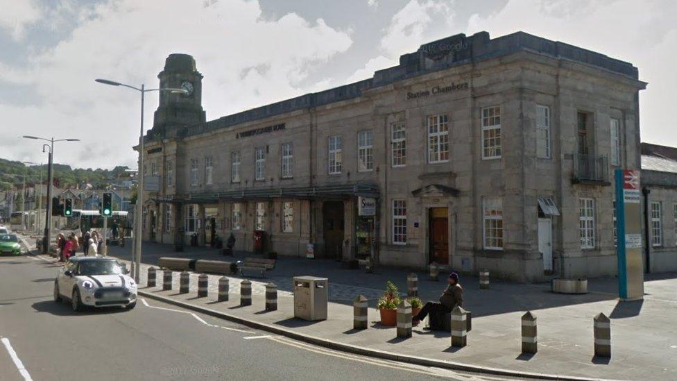 Exterior view of Aberystwyth Station