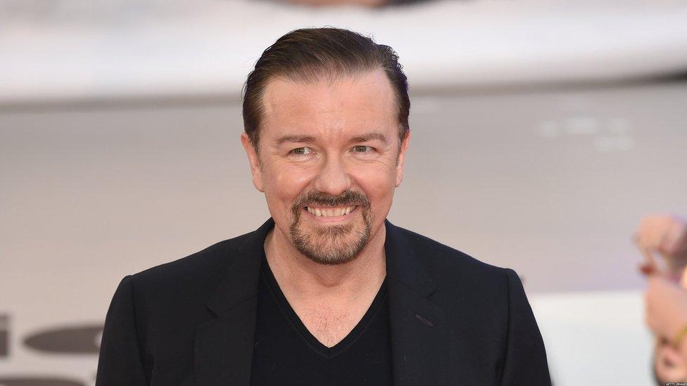 Ricky Gervais defends use of nword in his new film BBC News