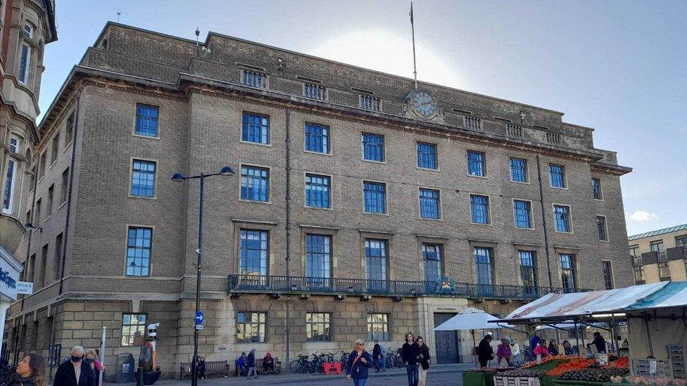 Cambridge City Council HQ, The Guildhall, Market Square, Cambridge