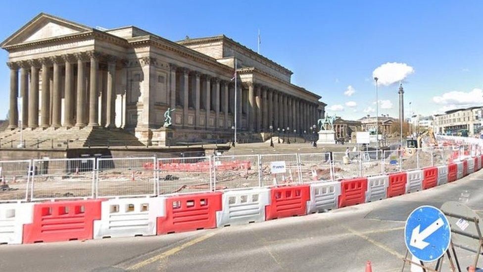 Lime Street in Liverpool