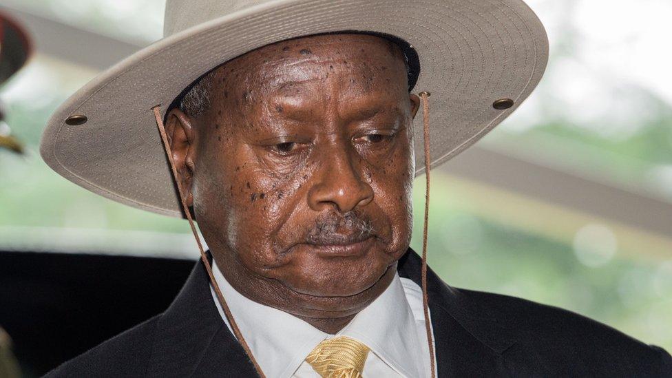 Ugandan President Yoweri Museveni