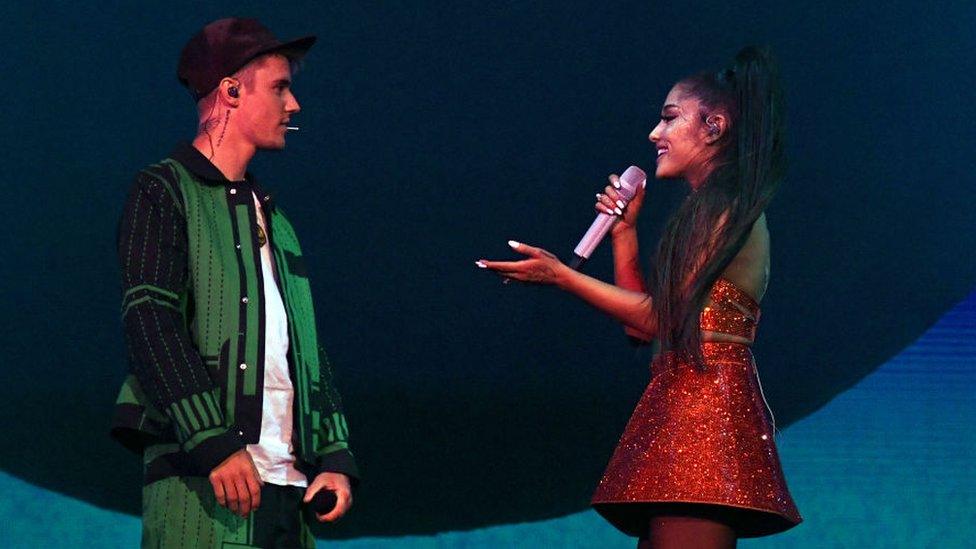 Bieber-Ariana-perform-2019.