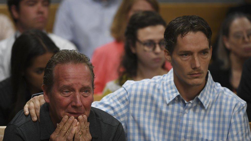 Frank Rzucek Snr and Frank Rzucek Jnr in earlier court appearance