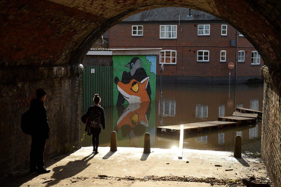 Flooding in Shrewsbury