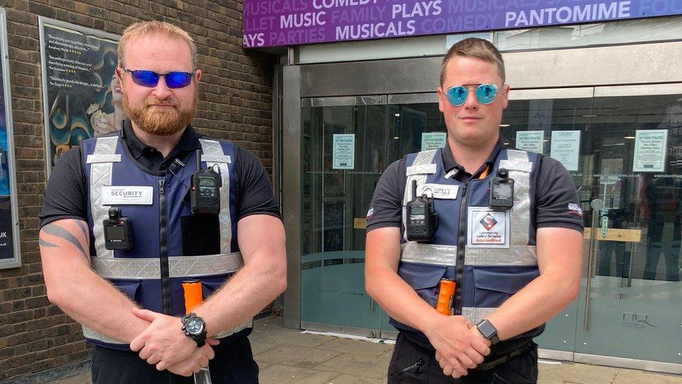 Two safer streets wardens are standing in Swindon