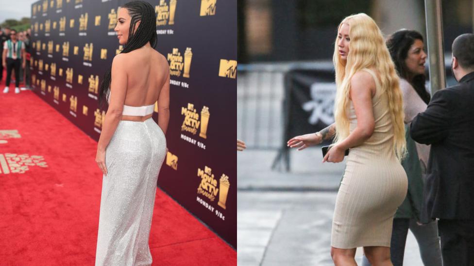 Kim Kardashian and Iggy Azalea