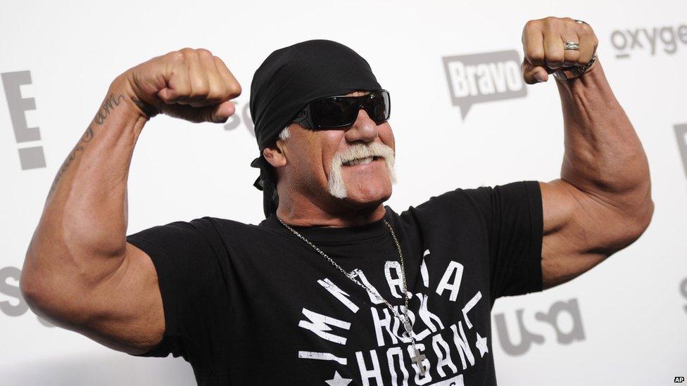 Hulk Hogan attends a television event in 2015