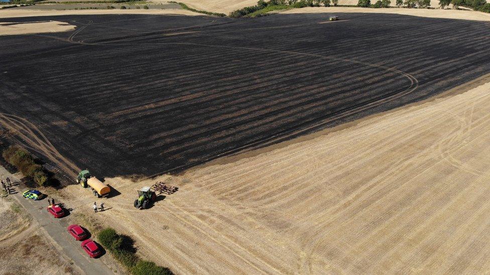 Northamptonshire fire aftermath