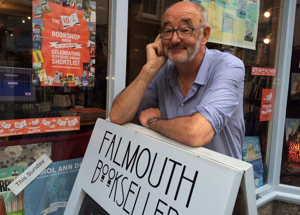 Falmouth bookseller