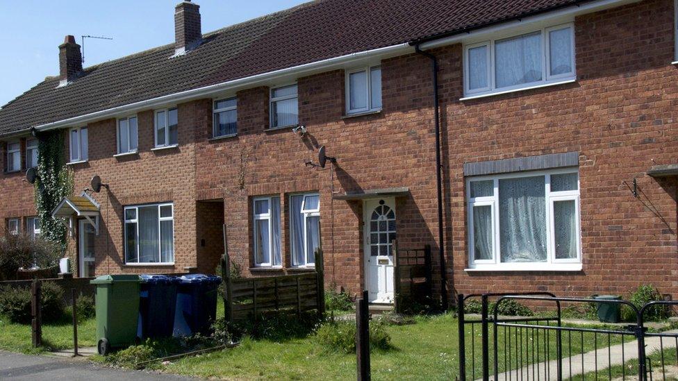 Terraced housing