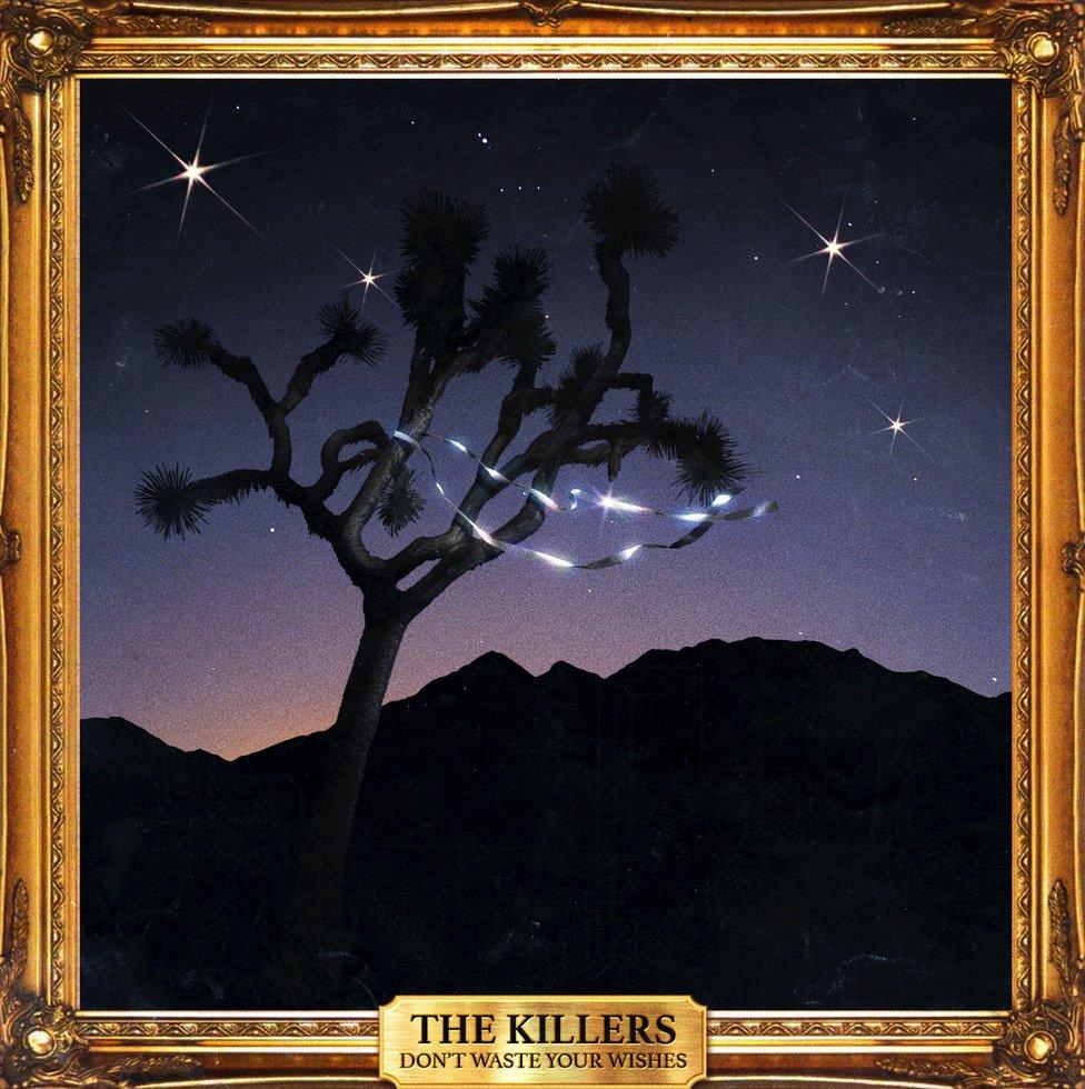 The cover of the Killers' album Don't Waste Your Wishes