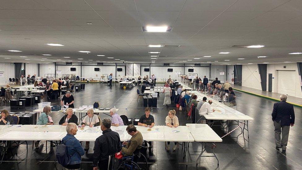 Counting at Amber Valley Borough Council