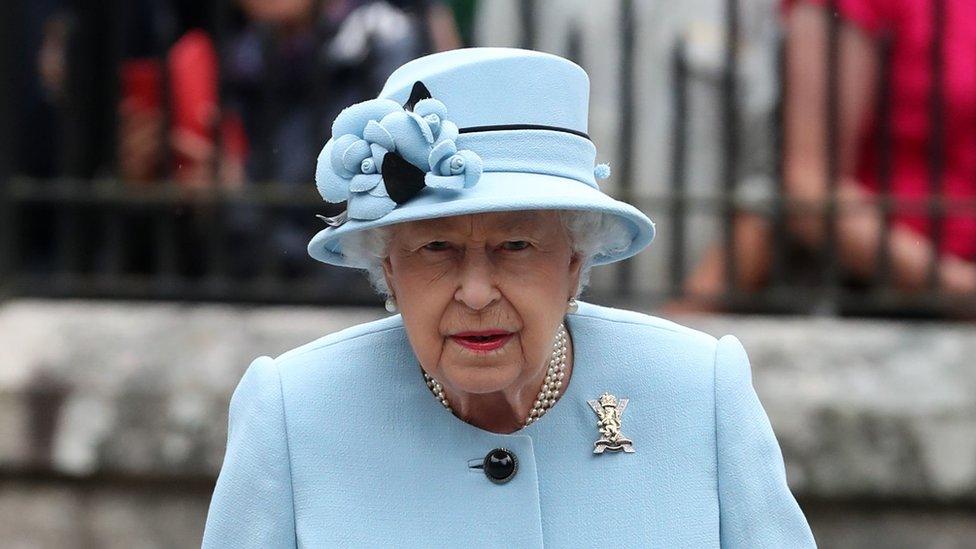 The Queen at Balmoral (file photo, summer 2019)