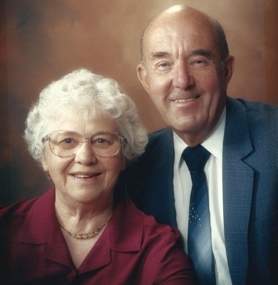 Mary Bilton and her husband Ron