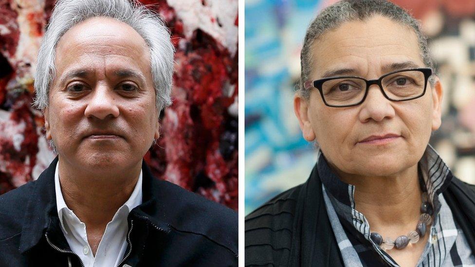 Sir Anish Kapoor and Lubaina Himid